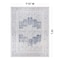 World Rug Gallery Transitional Bohemian Weather Resistant Indoor/Outdoor Area Rug 7' 10'' x 10' Blue 4029BLUE8X10 - alternate 8